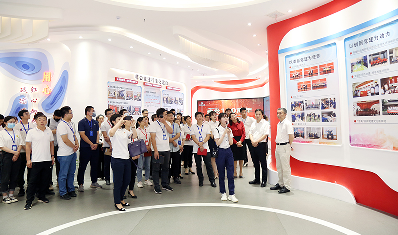 388vip太阳集团赴舜禹股份参观交流