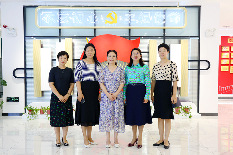 合肥市妇联党组书记、主席宣丽玲到388vip太阳集团调研指导